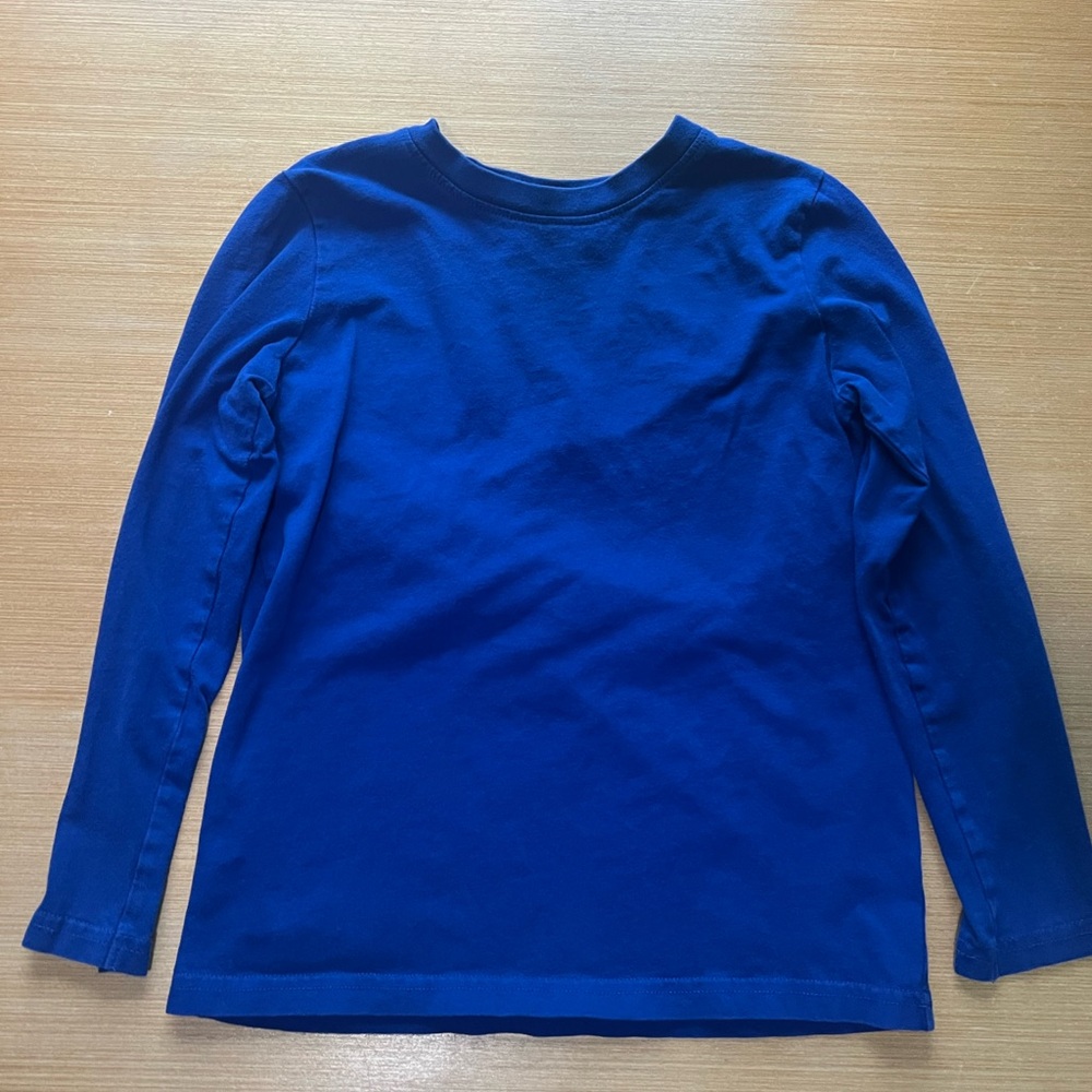 Primary Royal Blue Long Sleeve Tee